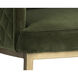 Cornella Forest Green Dining Armchair